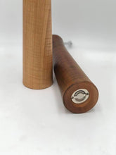 Load image into Gallery viewer, 12-inch Salt and Pepper Grinder Set, Curly Maple