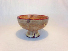 Load image into Gallery viewer, Eastern Red Cedar Bowl with Red Resin Accents