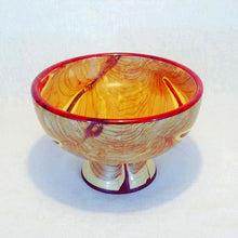 Load image into Gallery viewer, Eastern Red Cedar Bowl with Red Resin Accents