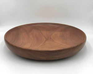 19-inch Sapele Wood Platter