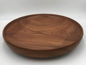 19-inch Sapele Wood Platter