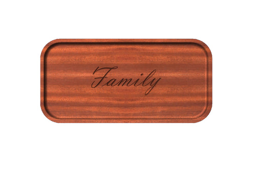 Catch-All Tray, Solid Wood, 8.5