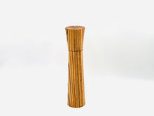 Load image into Gallery viewer, 12-inch Zebrawood Peppermill; Handmade, Thomasfinewoodworks