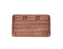 Load image into Gallery viewer, Charcuterie Board, Snack Tray, 7” x 12”, Sapele Wood