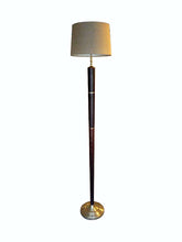 Load image into Gallery viewer, Savannah - Wenge and Brass Floor Lamp, Aaron Thomas Original