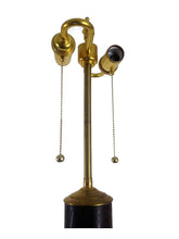 Load image into Gallery viewer, Savannah - Wenge and Brass Floor Lamp, Aaron Thomas Original