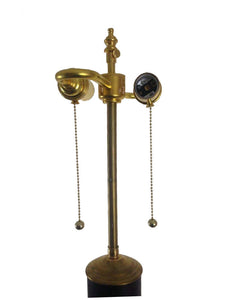 Savannah - Wenge and Brass Floor Lamp, Aaron Thomas Original