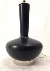 Maple Lamp w/ Nickel Hardware, A.B. Thomas Original, Handmade, Lathe Turned by Aaron Thomas